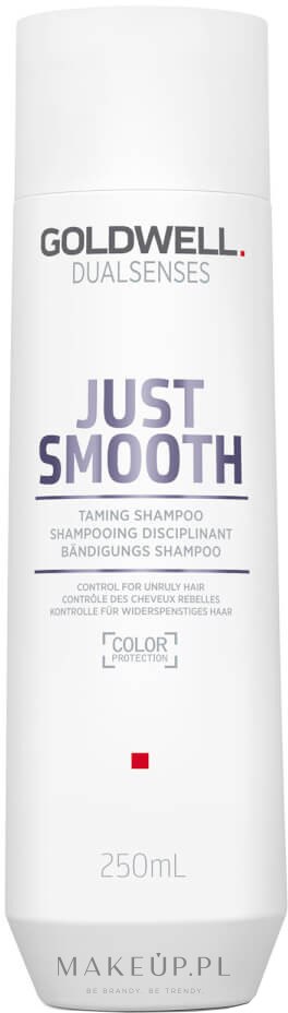 Szampon ujarzmiający niesforne włosy - Goldwell Dualsenses Just Smooth Taming Shampoo — Zdjęcie 250 ml
