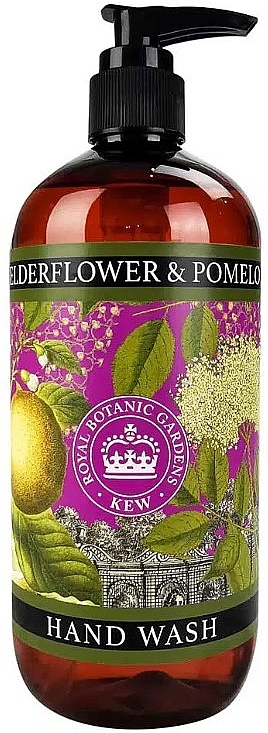 Mydło w płynie do rąk Kwiat czarnego bzu i pomelo - The English Soap Company Kew Gardens Elderflower & Pomelo Hand Wash — Zdjęcie N1
