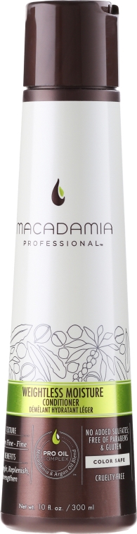 Odżywka do włosów - Macadamia Professional Weightless Moisture Conditioner — Zdjęcie N1