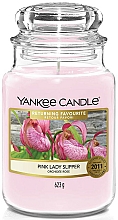 Kup Świeca zapachowa w szkle - Yankee Candle Pink Lady Scented Candle Large Jar
