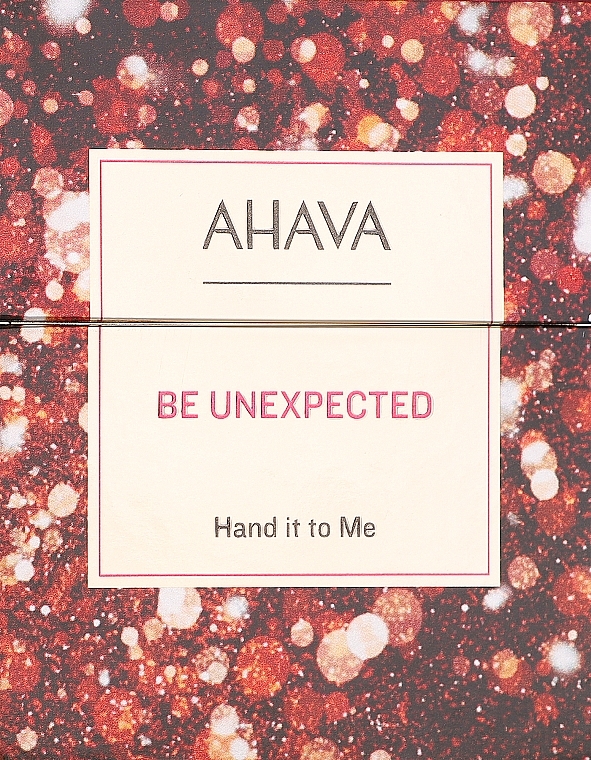 Zestaw - Ahava Be Unexpected Hand It To Me 2023 (h/cr/40mlx3 + f/ser/sample/0.5ml) — Zdjęcie N1