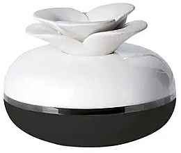 Porcelanowy dyfuzor bez wypełniacza - Millefiori Milano Air Design Black Flower — Zdjęcie N1