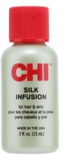 Jedwabny kompleks odbudowujący włosy - CHI Silk Infusion (miniprodukt) — Zdjęcie N1