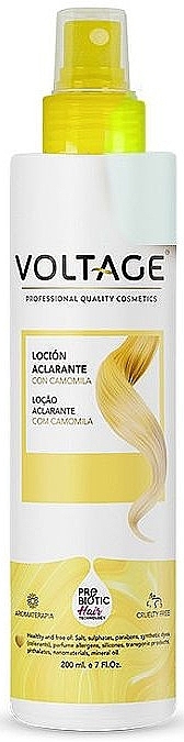 Rozświetlający balsam z rumiankiem - Voltage Prebiotic Hair Technology Chamomile Lightening Lotion — Zdjęcie N1