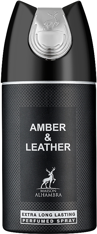 Alhambra Amber & Leather - Dezodorant — Zdjęcie N1
