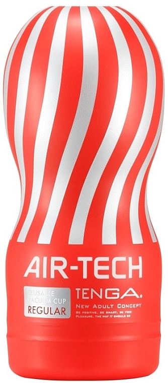 Masturbator wielokrotnego użytku, czerwony - Tenga Air-Tech Reusable Vacuum Cup Regular — Zdjęcie N1