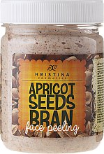 Kup Naturalny peeling do twarzy Zmielone pestki moreli - Hristina Cosmetics Apricot Seeds Bran Face Peeling