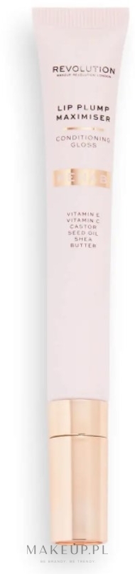 Odżywka do ust - Makeup Revolution Rehab Lip Plump Maximiser Conditioning Gloss — Zdjęcie 10 ml