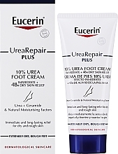 Regenerujący krem do stóp z mocznikiem - Eucerin UreaRepair Plus Foot Cream 10% Urea — Zdjęcie N2