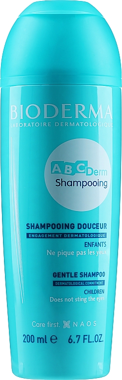 Szampon dla dzieci - Bioderma ABCDerm Gentle Shampoo — Zdjęcie N1
