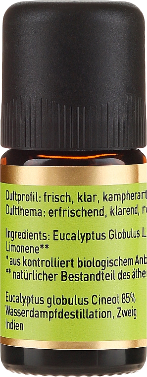 Olejek eteryczny - Primavera Natural Essential Oil Eucalyptus Globulus — Zdjęcie N2