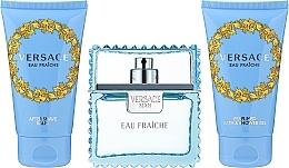 Versace Man Eau Fraiche - Zestaw (edt 50 ml + sh/gel 50 ml + a/sh 50 ml) — Zdjęcie N2