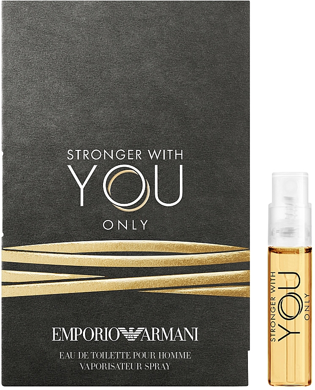PREZENT! Giorgio Armani Emporio Armani Stronger With You Only - Woda toaletowa (próbka) — Zdjęcie N1