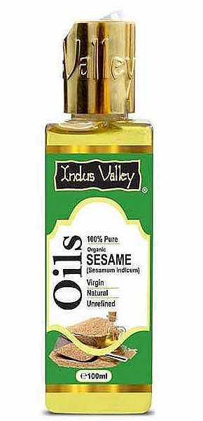 Organiczny olej sezamowy - Indus Valley — Zdjęcie N1