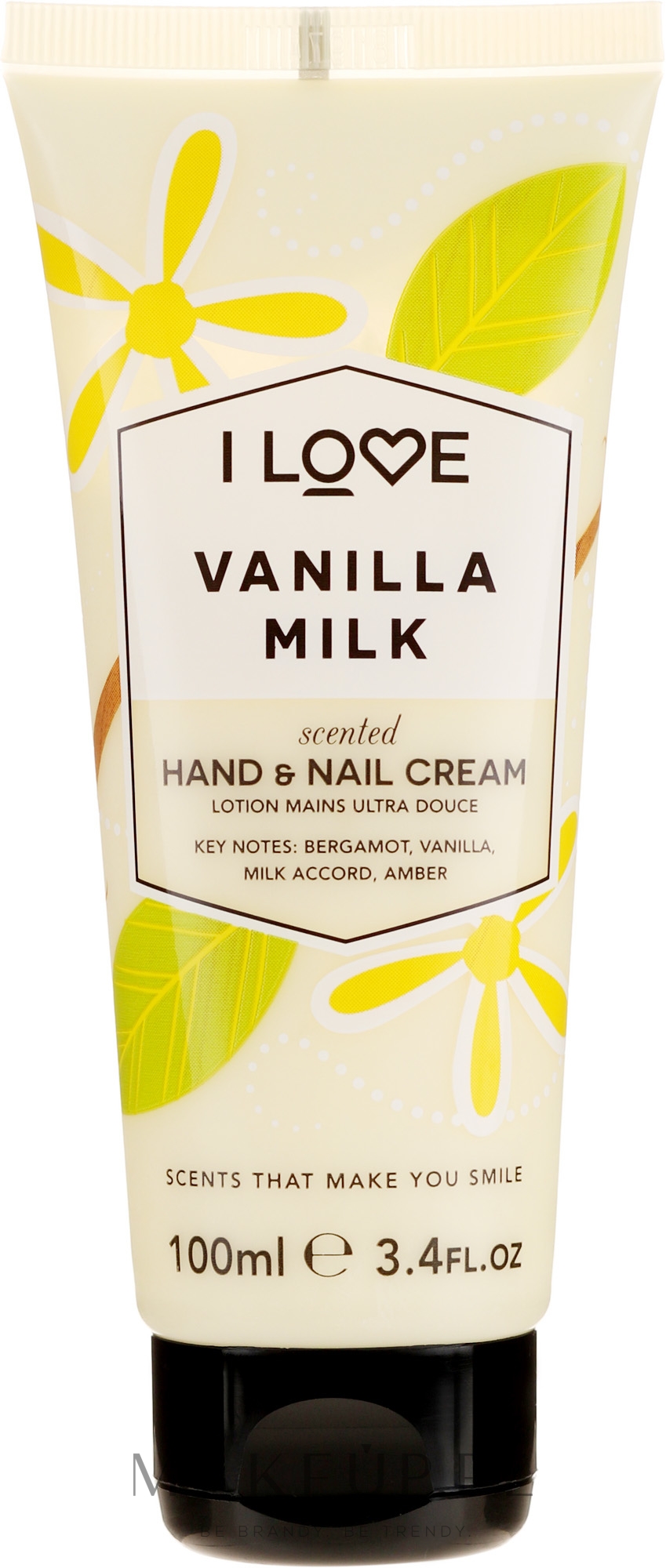 Pachnący krem do rąk Waniliowe mleko - I Love... Vanilla Milk Hand and Nail Cream — Zdjęcie 100 ml