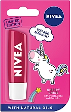 Balsam do ust Wiśnia - Nivea Lip Care Cherry Shine Lip Balm Limited Edition — Zdjęcie N1