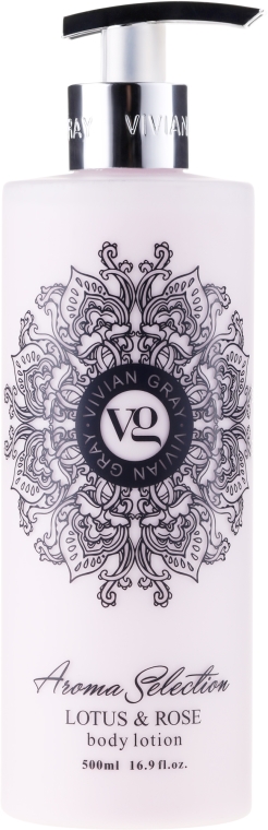Lotion do ciała Lotos i róża - Vivian Gray Aroma Selection Body Lotion Lotus & Rose — Zdjęcie N1