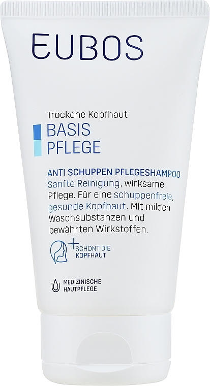Przeciwłupieżowy szampon do włosów - Eubos Med Basic Skin Care Anti-Dandruff Shampoo — Zdjęcie N1