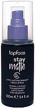 Spray utrwalający makijaż Stay Matte - TopFace Fixing Spray — Zdjęcie N1