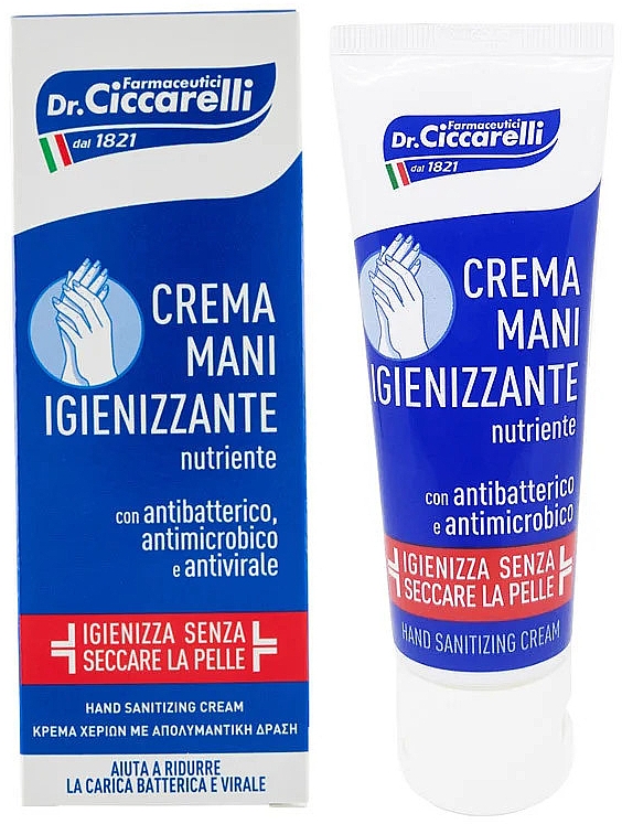 Krem do dezynfekcji rąk - Dr. Ciccarelli Sanitizing Hand Cream — Zdjęcie N1