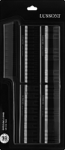 Grzebień z nasadkami do farbowania - Lussoni DC 500 Set — Zdjęcie N1