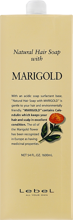 Szampon z ekstraktem z nagietka - Lebel Marigold Shampoo — Zdjęcie N5
