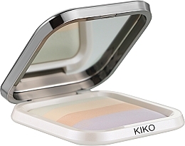 Utrwalająco-korygujący puder do twarzy - Kiko Milano Colour Correction Face Fixing Powder — Zdjęcie N3