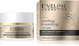 Matujący krem łagodzący - Eveline Cosmetics Organic Gold  — Zdjęcie N1