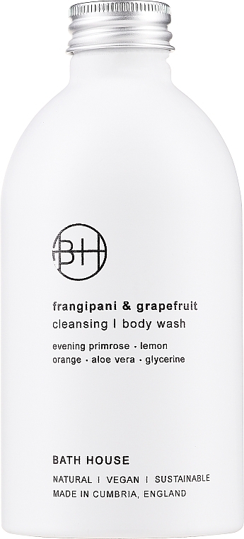 PRZECENA! Bath House Frangipani & Grapefruit Body Wash - Żel pod prysznic * — Zdjęcie N1