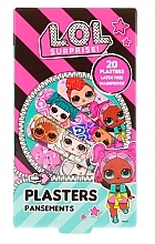 Plastry, 20 sztuk - Nickelodeon LOL Surprise Plasters — Zdjęcie N1