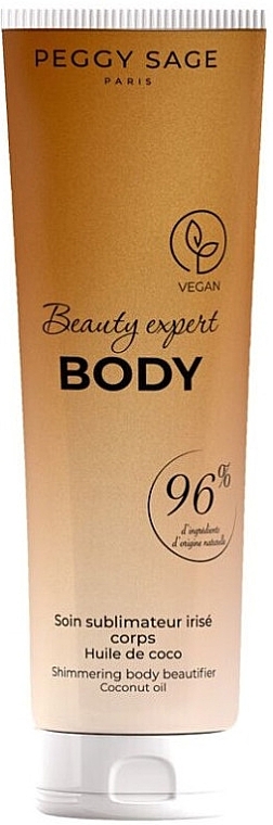 Kokosowy olejek do ciała - Peggy Sage Beauty Expert Body Shimmering Coconut oil — Zdjęcie N1