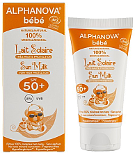 Kup Przeciwsłoneczne mleczko dla dzieci SPF 50+ - Alphanova Bébé Sun Milk