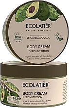 Krem do ciała Awokado - Ecolatier Body Cream Deep Nutrition Organic Avocado — Zdjęcie N1
