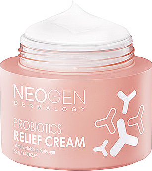 Przeciwstarzeniowy krem ​​probiotyczny - Neogen Dermalogy Probiotics Relief Cream  — Zdjęcie N1