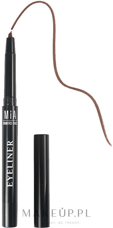 Automatyczna kredka do oczu - Mia Cosmetics Paris Eyeliner Pencil — Zdjęcie Deep Brown