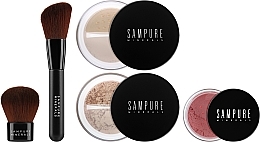 Zestaw, 5 produktów - Sampure Minerals Picture Perfect Makeup Set Pale — Zdjęcie N2