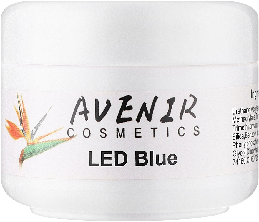 Żel do paznokci - Avenir Cosmetics LED Blue — Zdjęcie N1