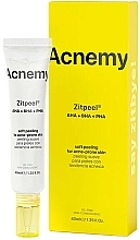 Delikatny peeling kwasowy dla skóry skłonnej do trądziku - Acnemy Zitpeel AHA + BHA + PHA Soft Peeling For Acne-Prone Skin — Zdjęcie N1