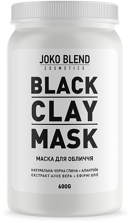 Maska z czarnej gliny - Joko Blend Black Clay Mask — Zdjęcie N5