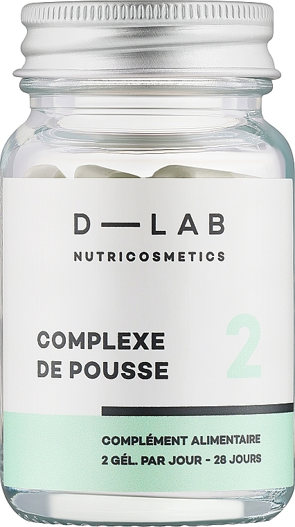 Suplement diety Hair Growth Complex - D-Lab Nutricosmetics Hair Growth Complex — Zdjęcie N1