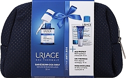 Kup Zestaw przeciwstarzeniowy, 4 produkty - Uriage Anti Age Set (fil/15ml + ser/30ml + cr/15ml + mic/wat/50ml + bag)