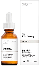 Kup PRZECENA! Serum do twarzy Retinol 1% i skwalan - The Ordinary Retinol 1% in Squalane *