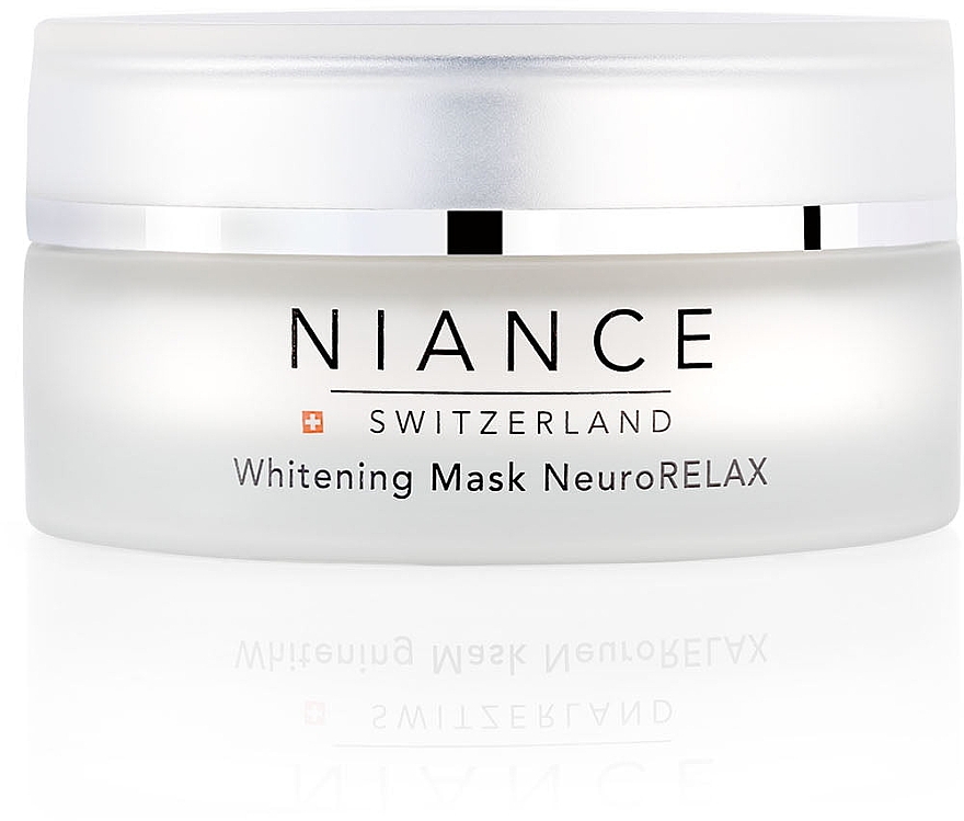Rozświetlająca maska ​​do twarzy - Niance Whitening Mask NeuroRelax — Zdjęcie N2