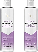 Kup Zestaw - Eclat Skin London Two Phase Makeup Remover (remover/2x150ml)