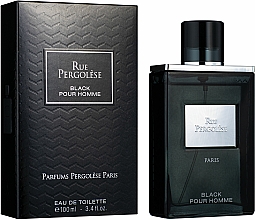 Parfums Pergolese Paris Rue Pergolese Black Pour Homme - Woda toaletowa — Zdjęcie N2