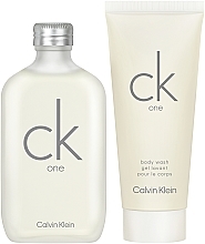 Calvin Klein CK One - Zestaw (edt/100ml + sh/gel/100ml) — Zdjęcie N1