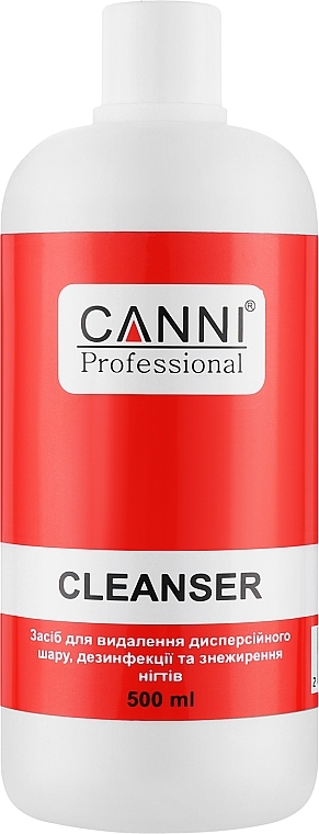 Odtłuszczacz do paznokci - Canni Cleanser 3 in 1 — Zdjęcie N4