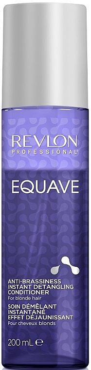 Odżywka do włosów bez spłukiwania - Revlon Professional Equave Anti-Brassiness Instant Detangling Conditioner — Zdjęcie N1