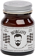 Wosk do wąsów - Morgan`s Moustache Wax Twist & Twiddle — Zdjęcie N1