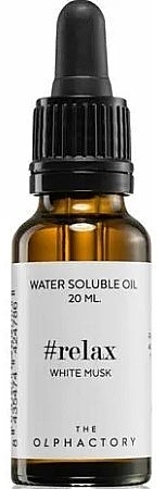 Olej rozpuszczalny w wodzie - Ambientair The Olphactory Relax White Musk Water Soluble Oil — Zdjęcie N1